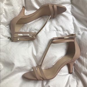 vince camuto blush kitten heels