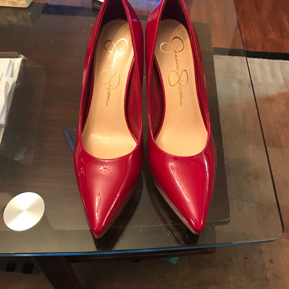 Red high heels