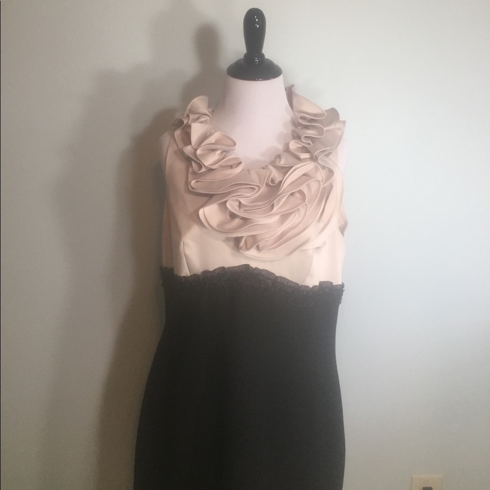 Beautiful black and ivory dress
