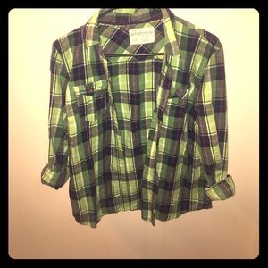 Green flannel