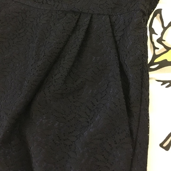 BCBGeneration One-Shoulder Lace Cocktail Dress - Picture 3 of 4