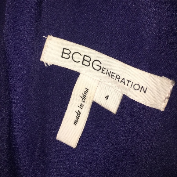 BCBGeneration One-Shoulder Lace Cocktail Dress - Picture 4 of 4