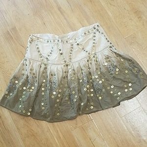 Down-to-Earth Mini Skirt