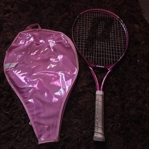 Tennis racket  and case