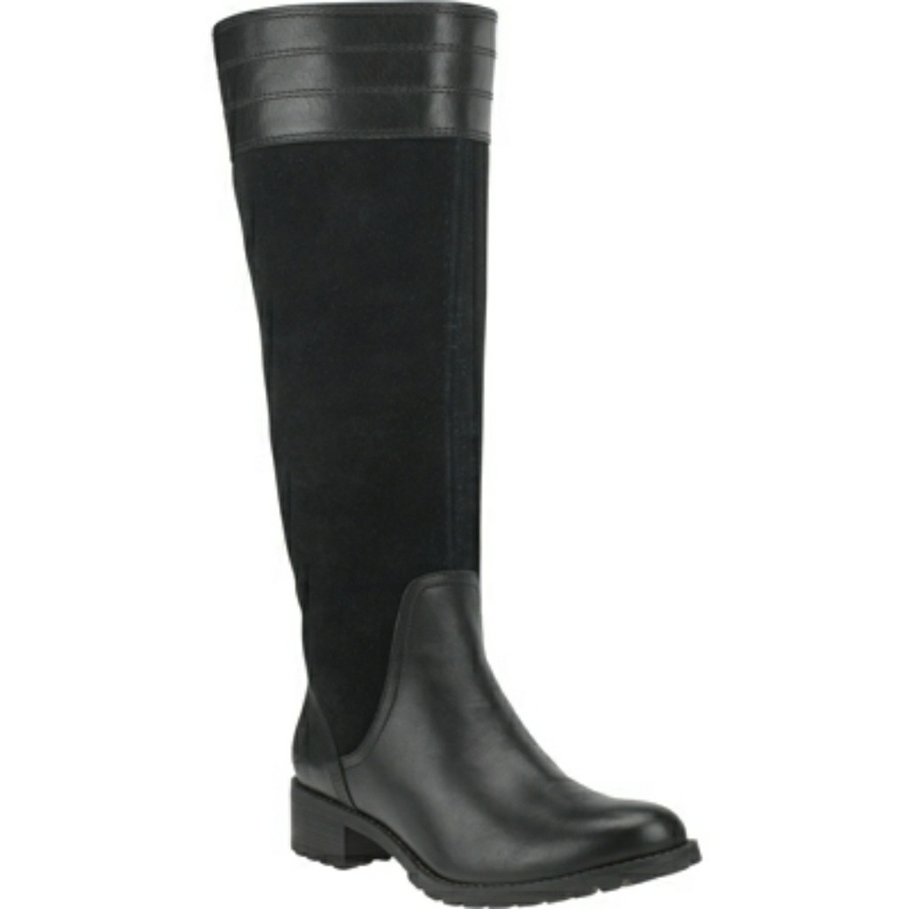 Brand New Black Timberland Suede and Leather Boots