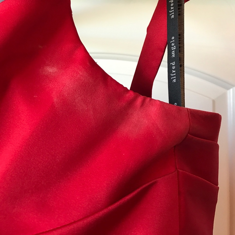Alfredo Angelo Ruffled One Shoulder Semi Formal - Picture 2 of 6