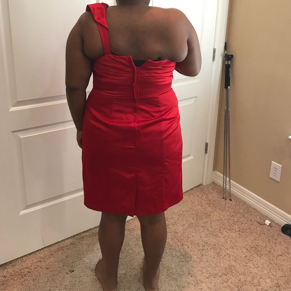 Alfredo Angelo Ruffled One Shoulder Semi Formal - Picture 5 of 6