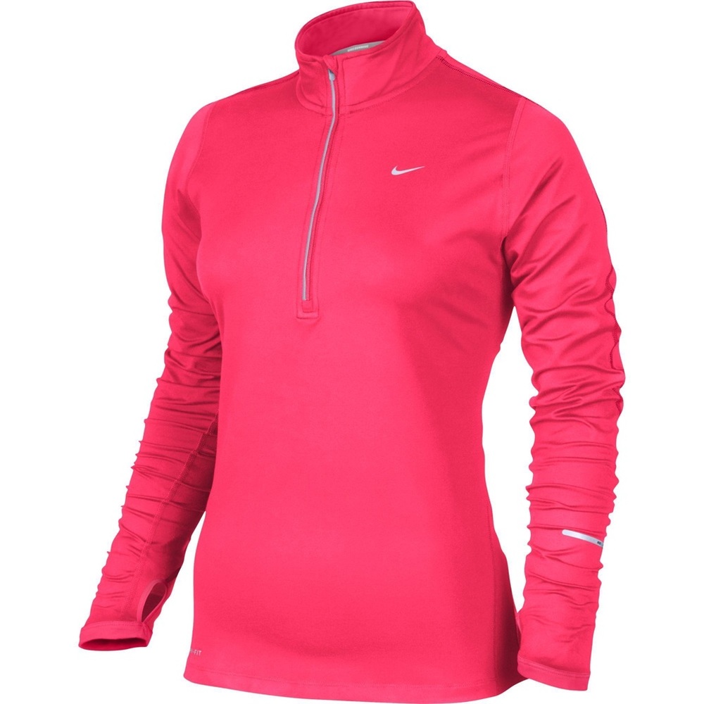 Nike Womens Element 1/2 Zip L.S. Running Shirt