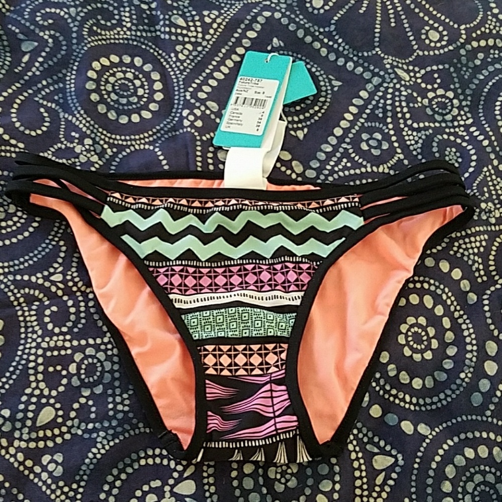 NWT Seafolly Future Tribe Bikini Bottoms US: 4