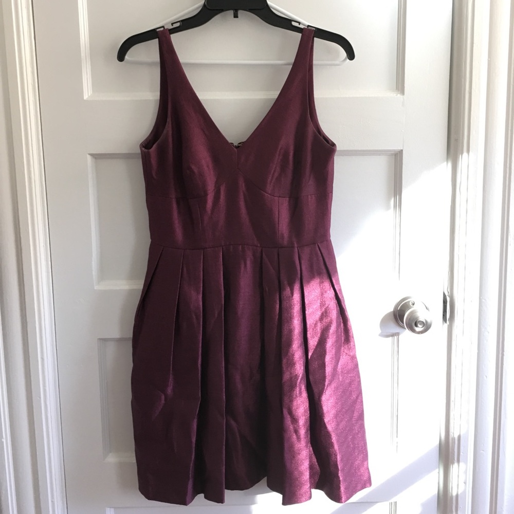 Cynthia Steffe Burgundy Dress