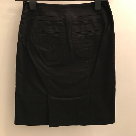 Ann Taylor Loft Black Pencil Skirt - Picture 2 of 2