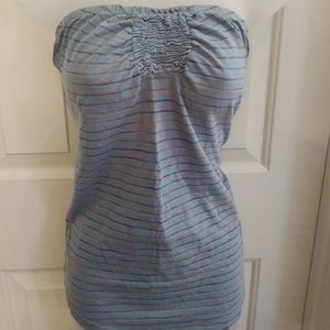 Light blue tube top