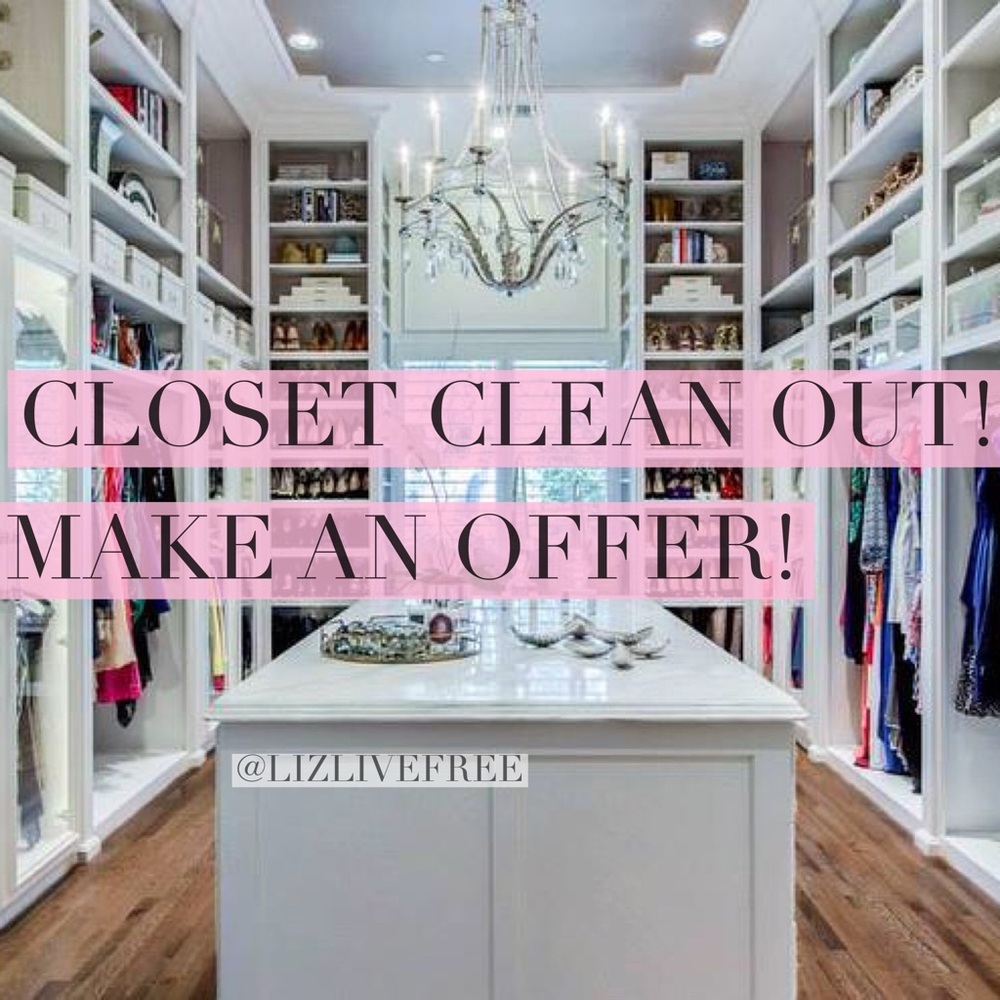 Spring Closet Clean Out! Make Me An Offer!