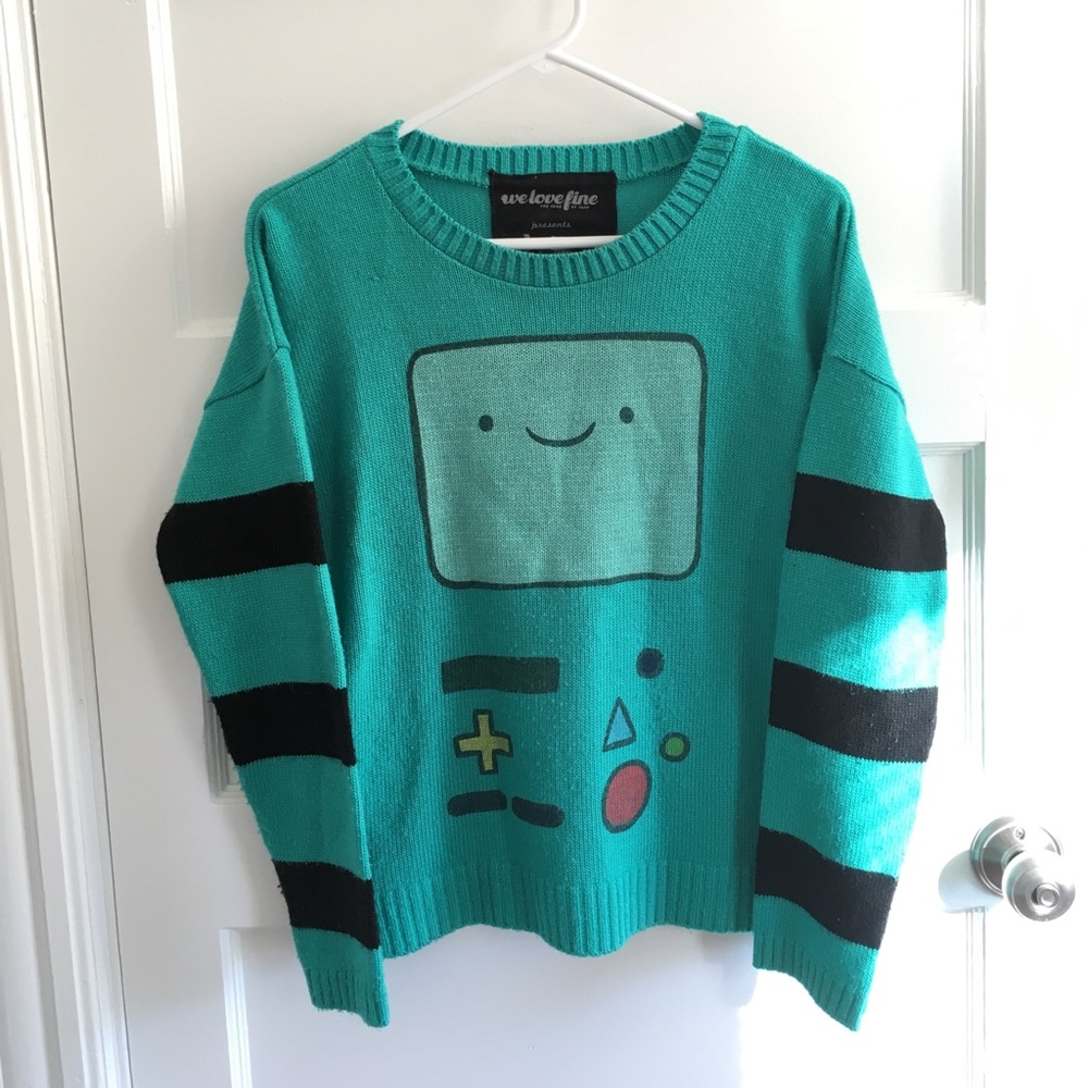 BMO Adventure Time Sweater