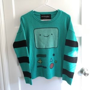 BMO Adventure Time Sweater