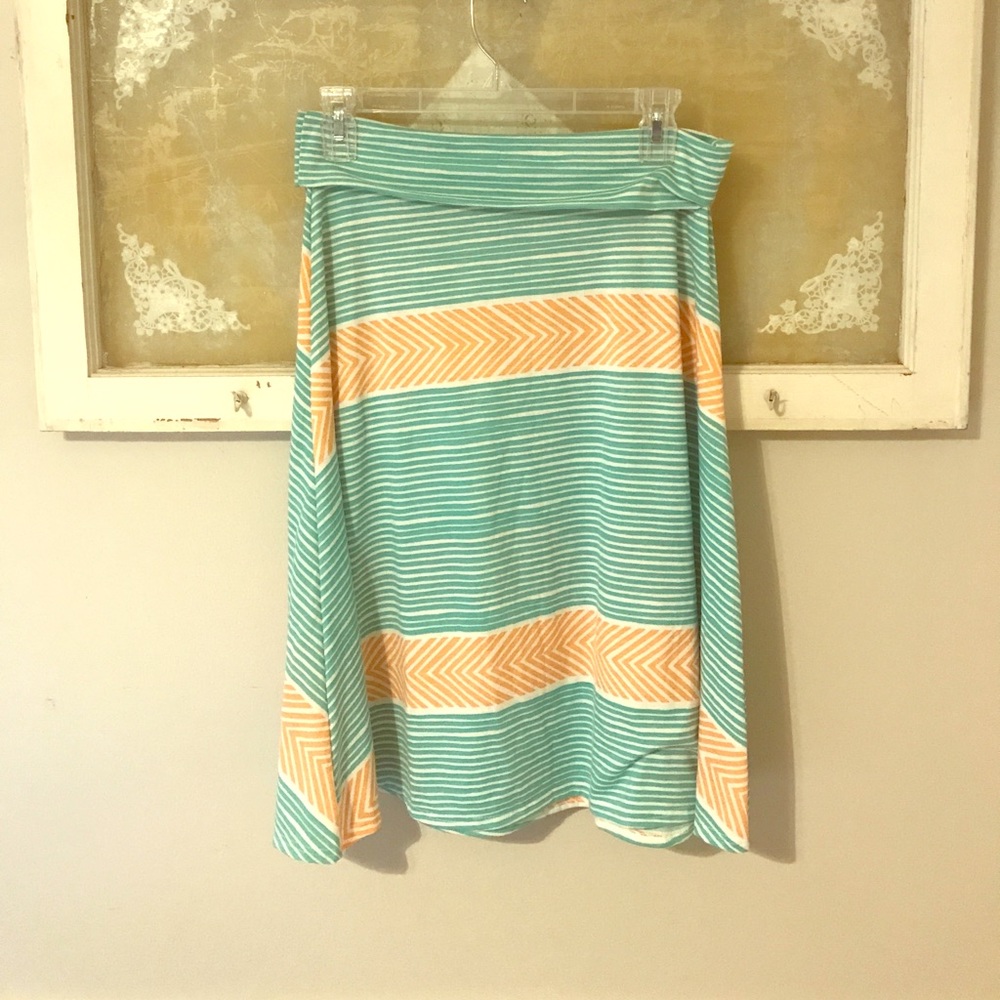 Medium Azure - teal and orange