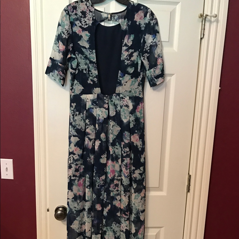BCBG Generation Floral Maxi Dress