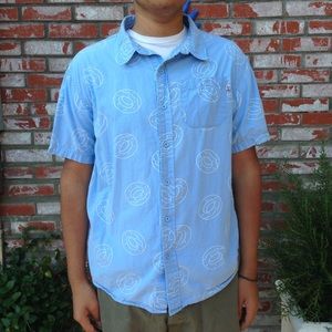 Odd Future OFWGKTA all Over Donut Button up