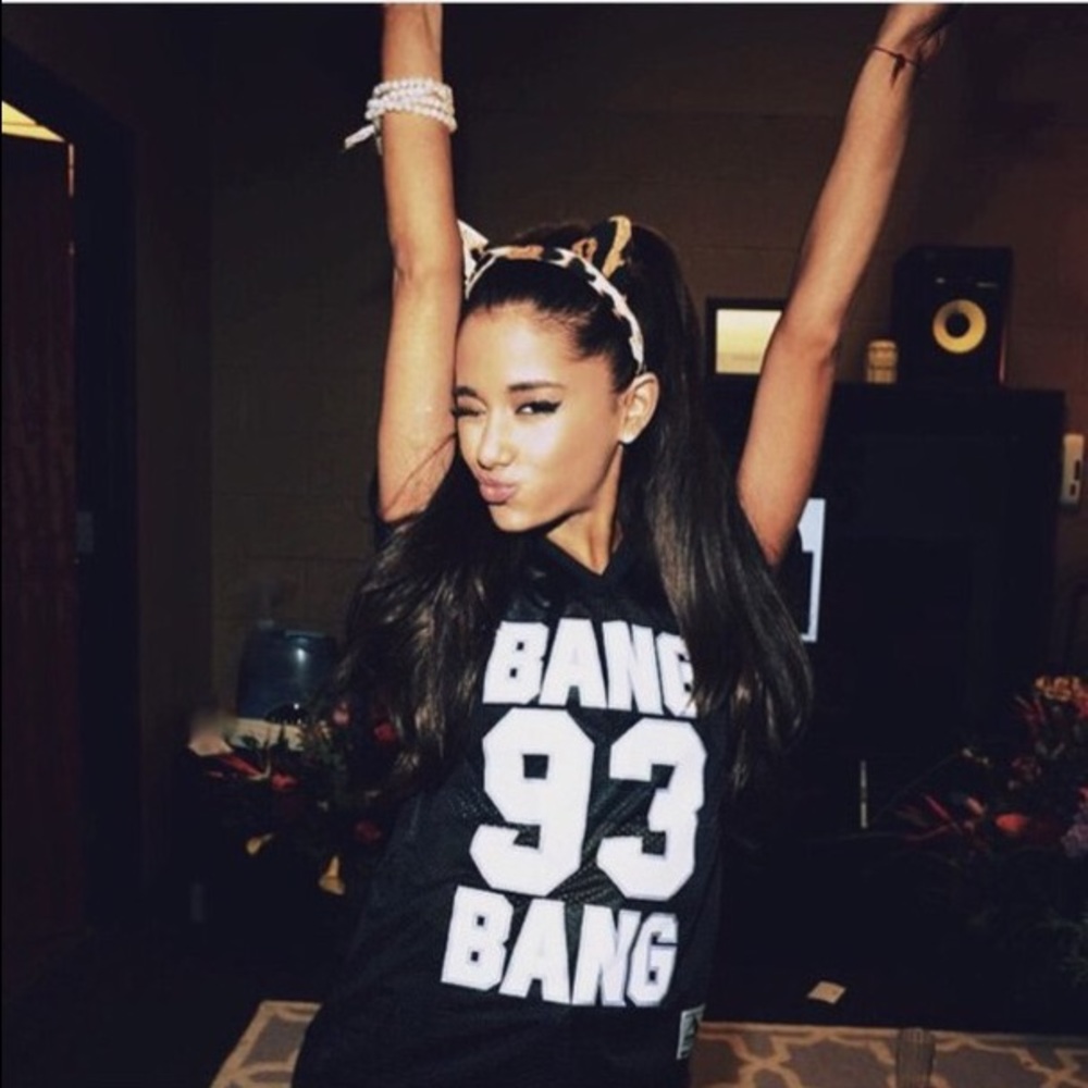 Ariana Grande Tour Merch - Bang Bang Jersey