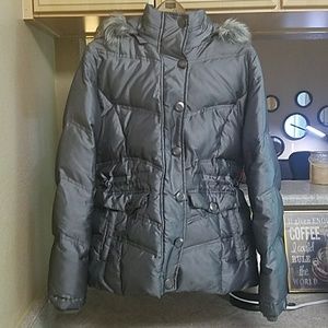 Metallic Silver Jacket