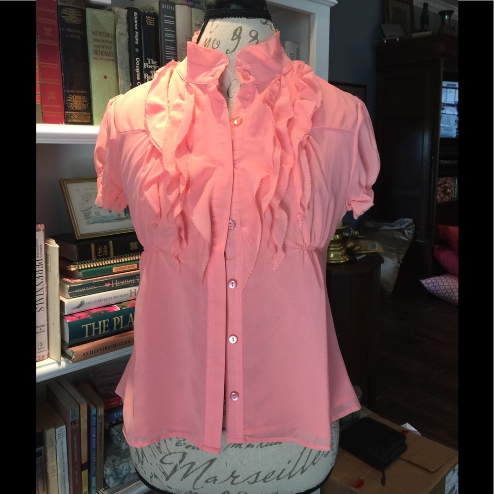 Chadwicks beautiful ruffle blouse