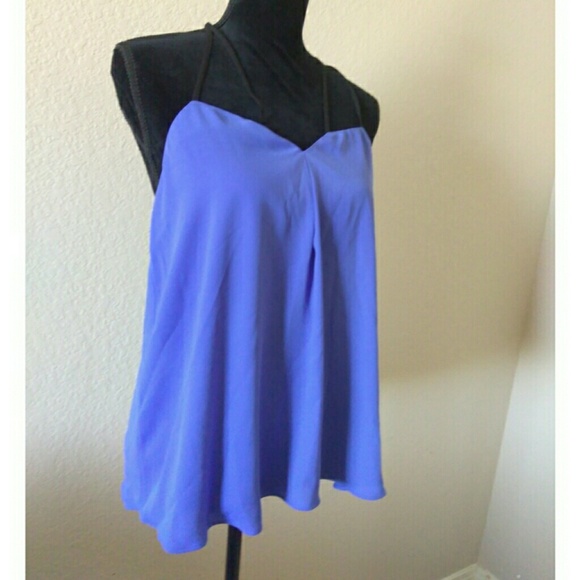 Express Tops - Sexy Blue Express Top