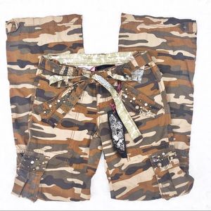 Miss Me Camo Cargo Pants
