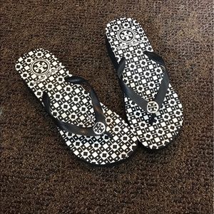 Tory Burch Wedge Flip Flops