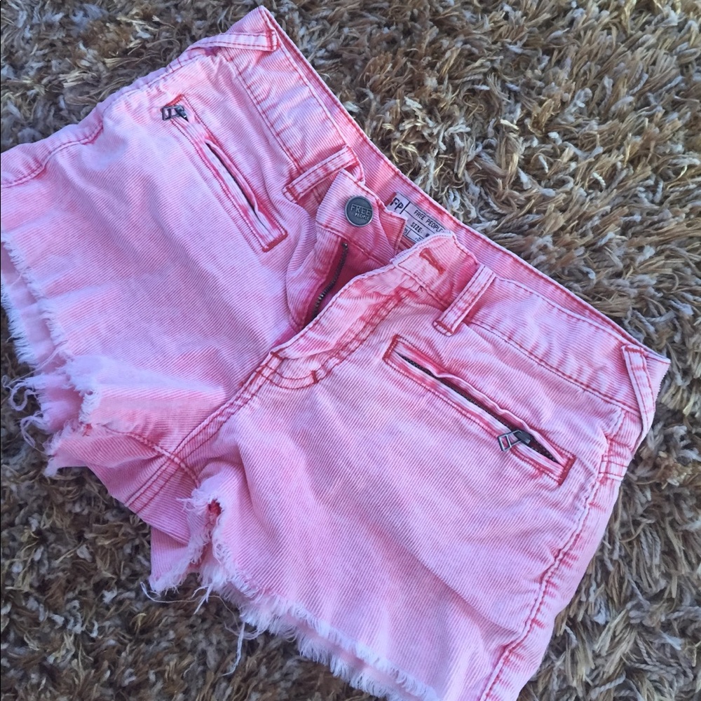 Pink Free People Shorts