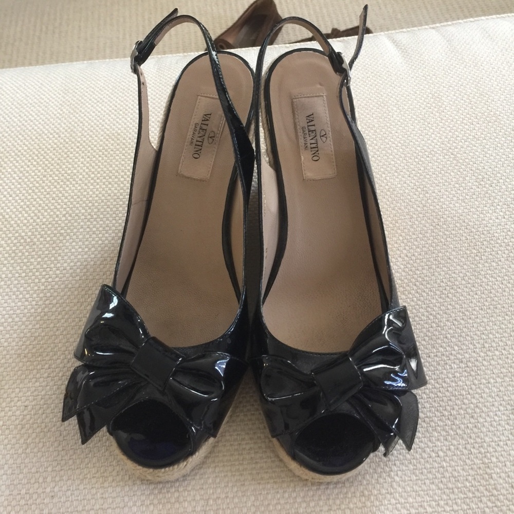 Valentino Wedge espadrilles