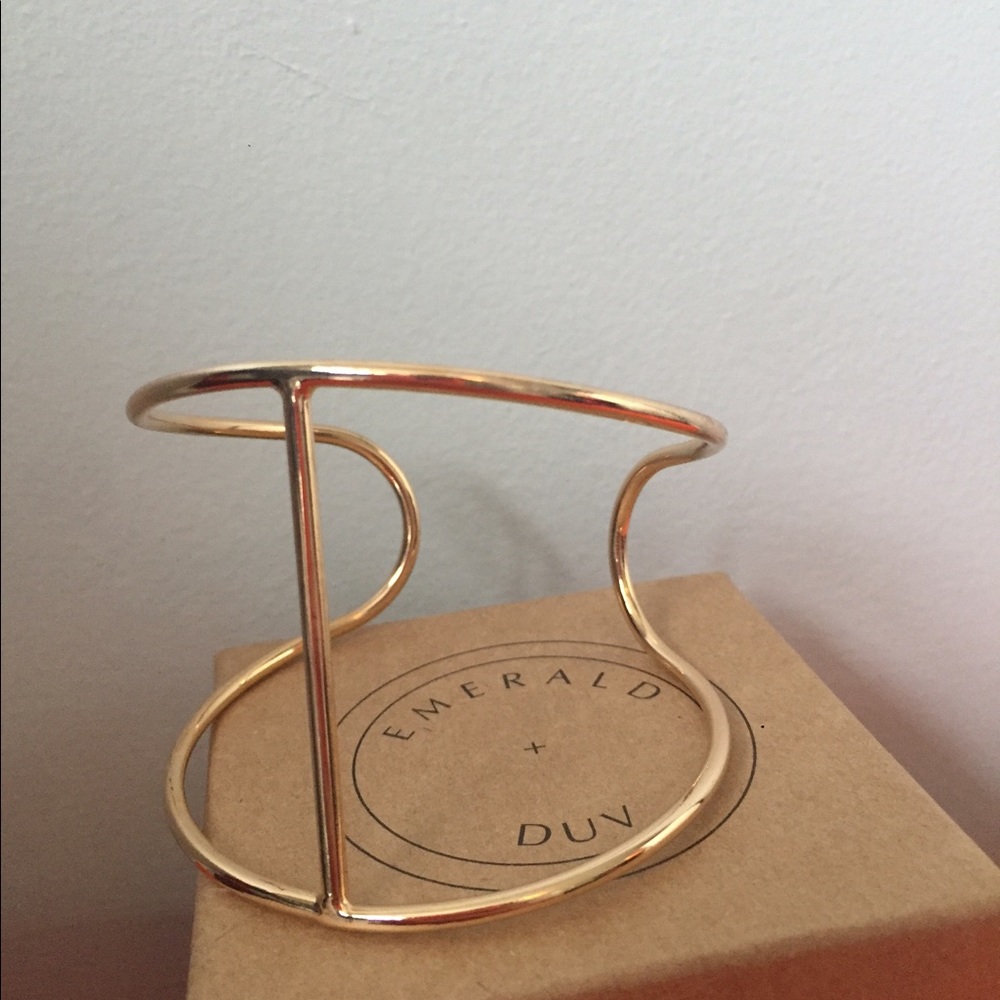 Gold cuff
