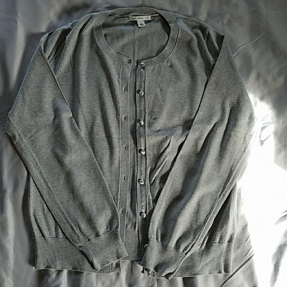 Banana Republic Gray Cardigan