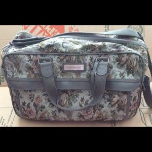 Vintage Jordache large tapestry bag