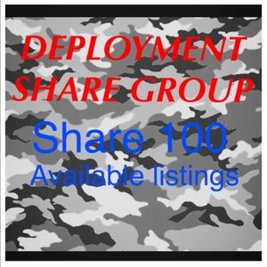 Monday Deployment share group 8pm-8pm Monday Deployment share group 8pm-8pm