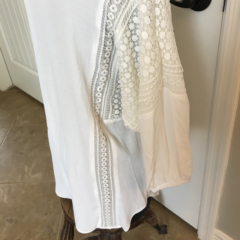 Boho White blouse - Picture 4 of 4