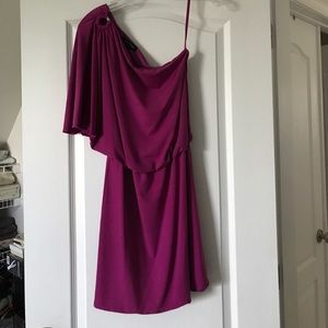 White House Black Market one shoulder dress