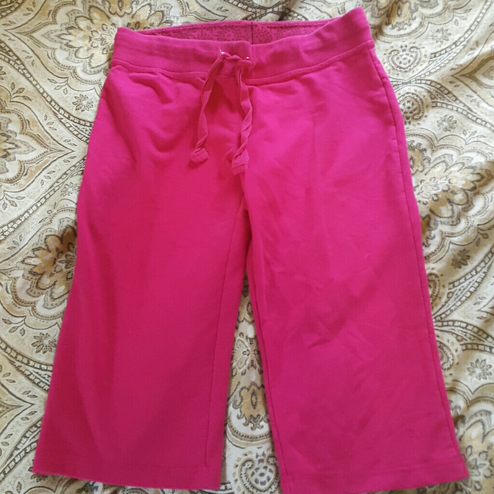 Pink Sweat Pants (Not full length)