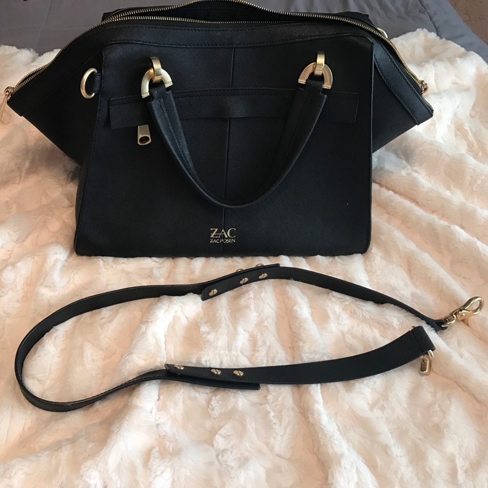 ZAC by Zac Posen black bag.