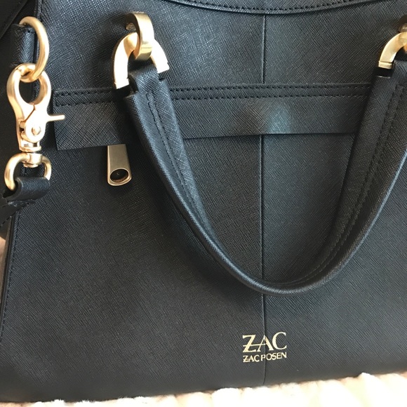 ZAC by Zac Posen black bag. - Picture 5 of 8