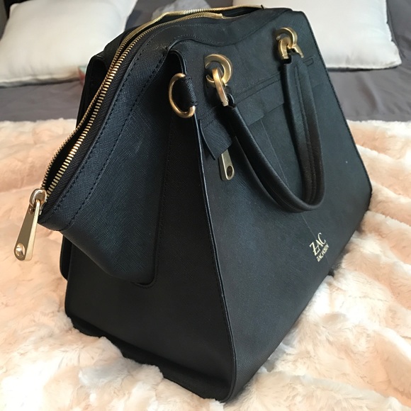 ZAC by Zac Posen black bag. - Picture 7 of 8