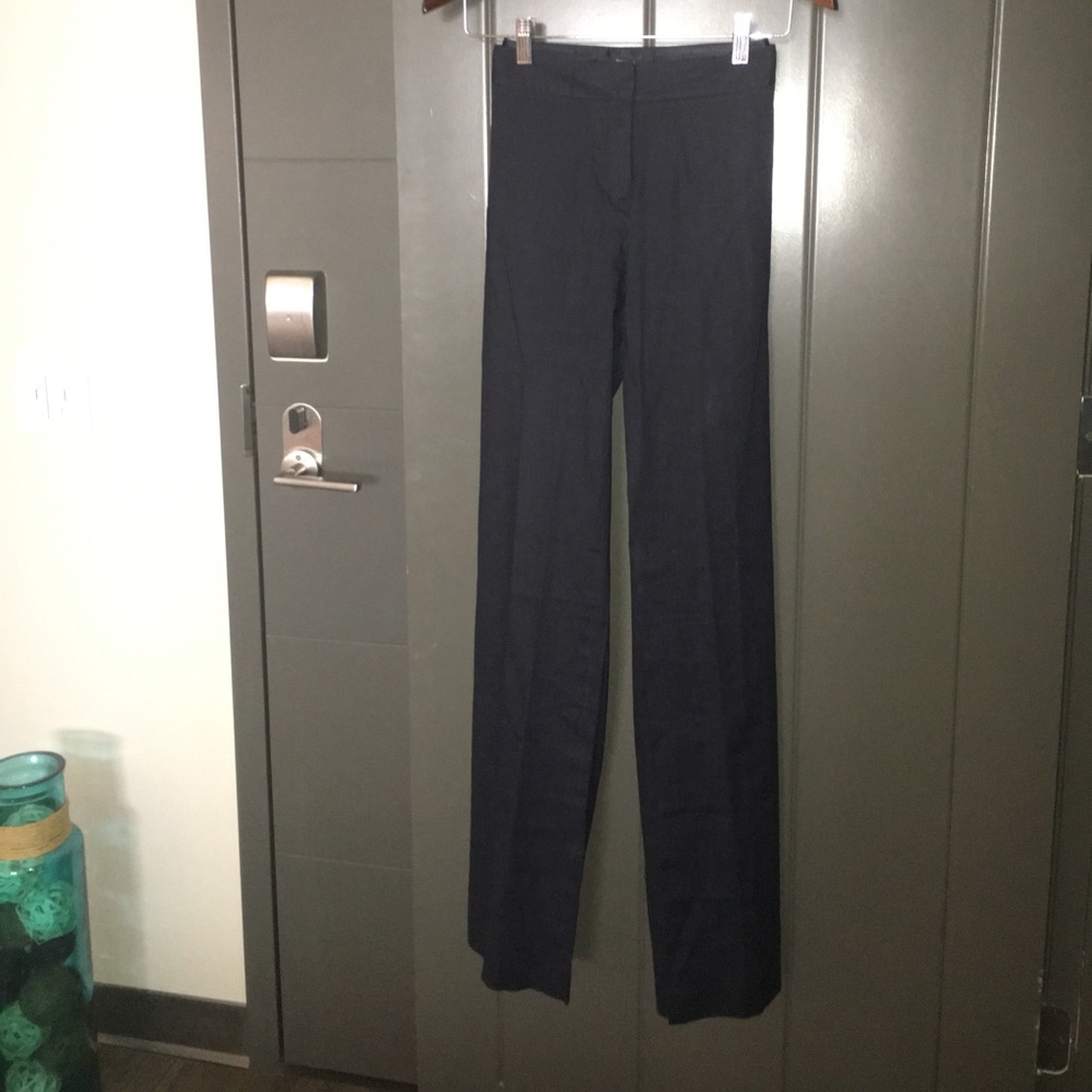 Tahari linen trousers
