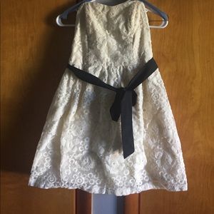 Juniors strapless summer dress