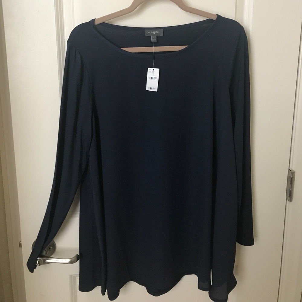 Navy blue tunic