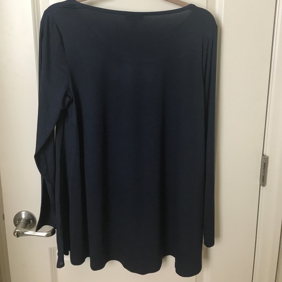 Navy blue tunic - Picture 3 of 3