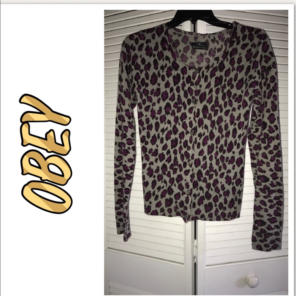 Obey Cardigan