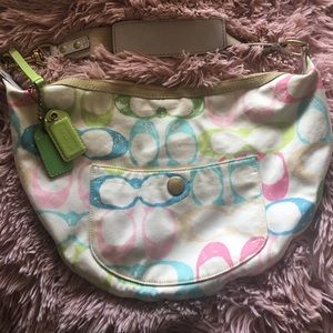 Coach scribble handbag