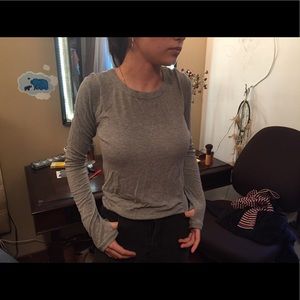 Grey long sleeve