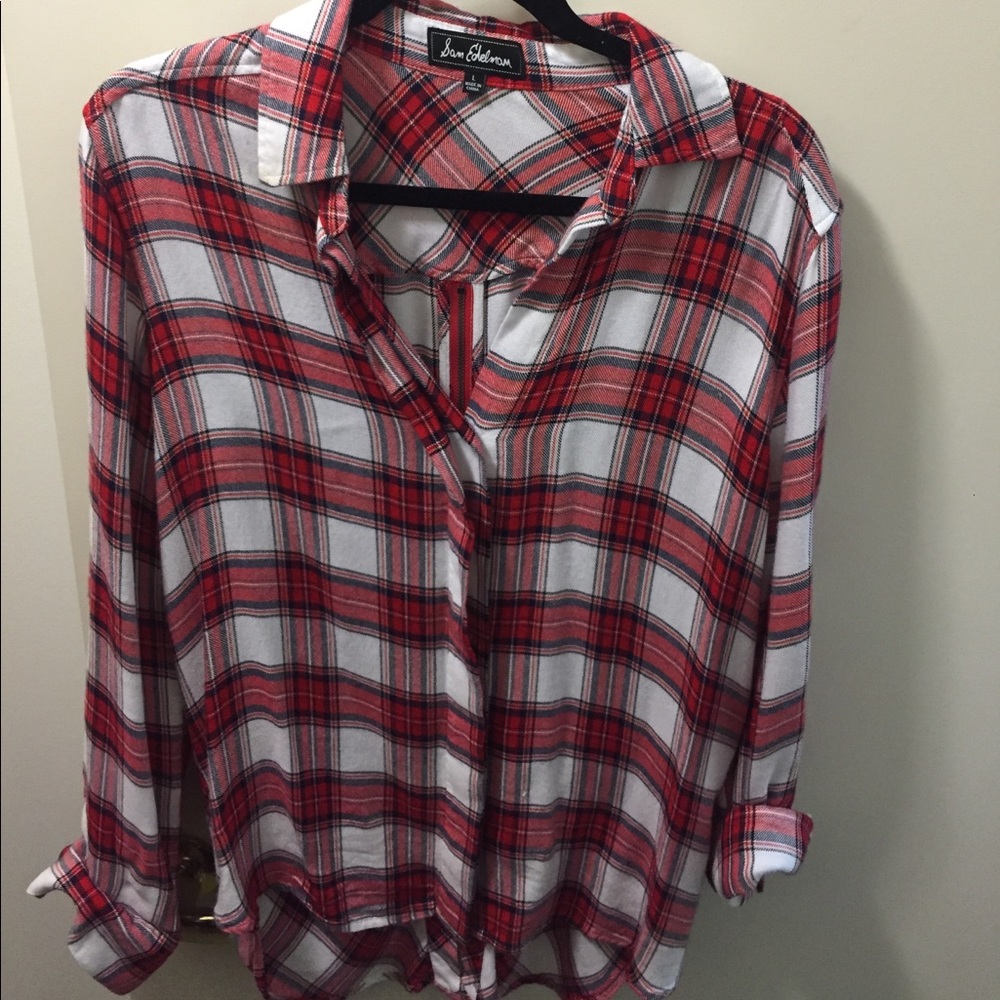 Sam Edelman plaid top