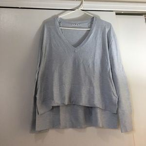 Zara light blue/grey sweater