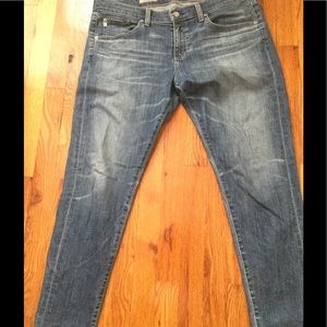 AG  blue denim wash jeans